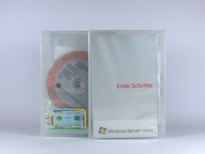 Microsoft Windows 2008 Server Standard R2/x64 mit 5 CALs SB Vollversion, deutsch