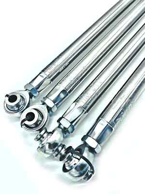 LM UTV Polaris RZR Pro R (2022+) Radius Rods - Machine Finish