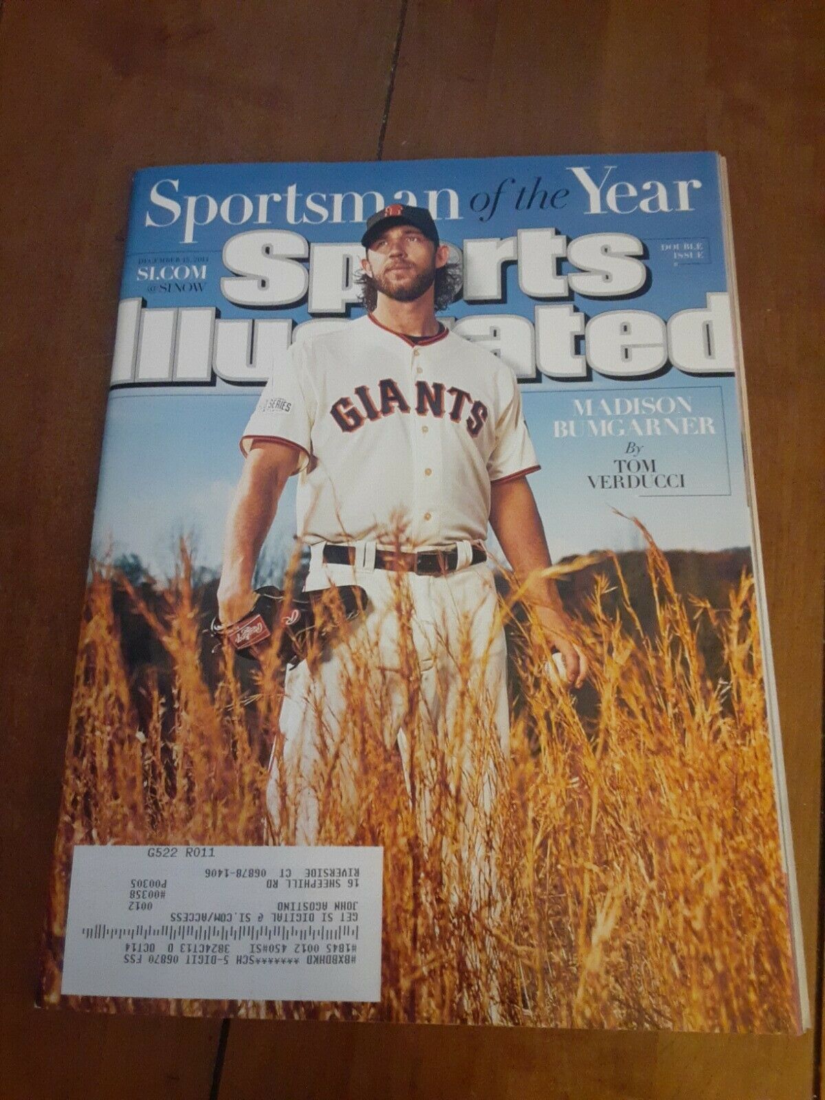 shopping Rapid rise 2014 Sports Illustrated Sportsman of Bumgarner Year the Madison