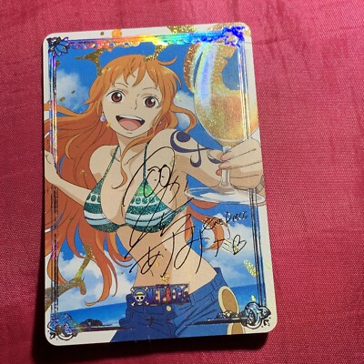 Nami ONE PIECE Anime Heroine 2 GODDESS Holo Waifu Girl Card