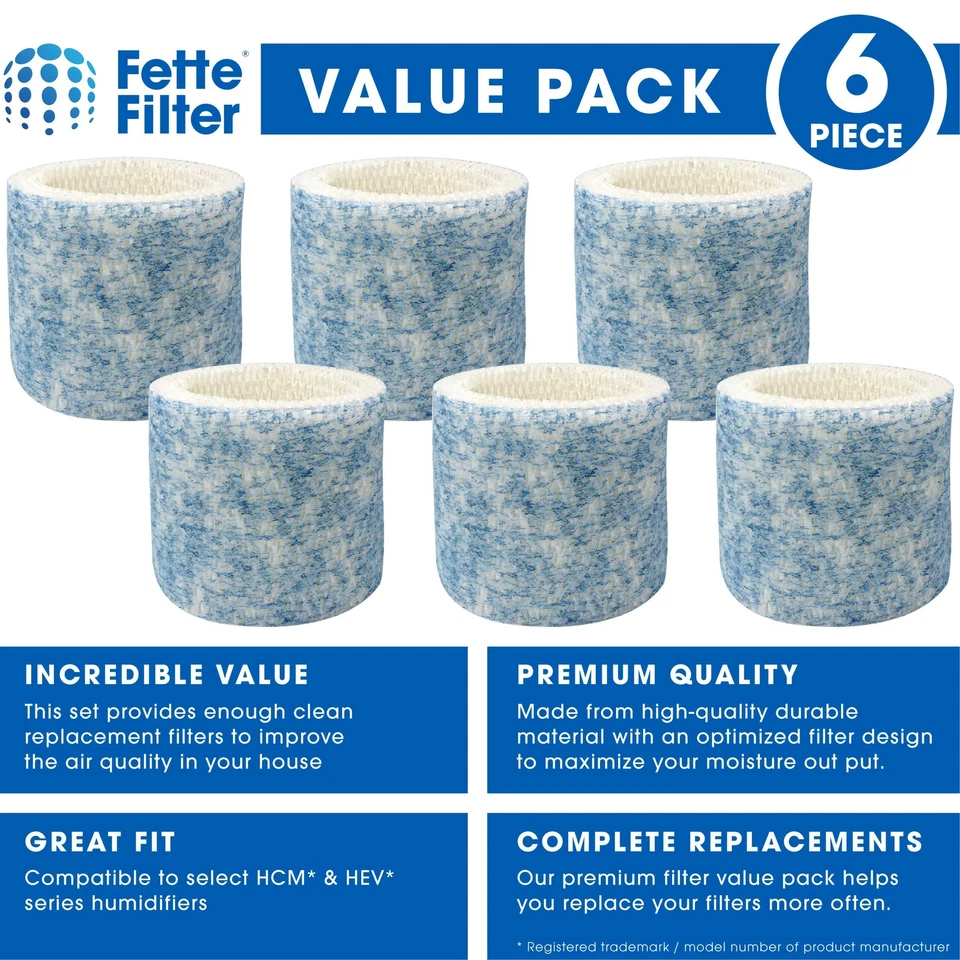 Upgraded Antimicrobial Humidifier Filters Compatible with Honeywell HAC-504AW - Image 2 of 4