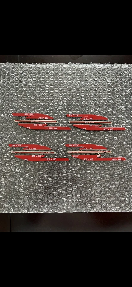 Chevy Impala SS 1994-96 emblemas de guiones laterales cepillados/satinados Foto 3 de 4