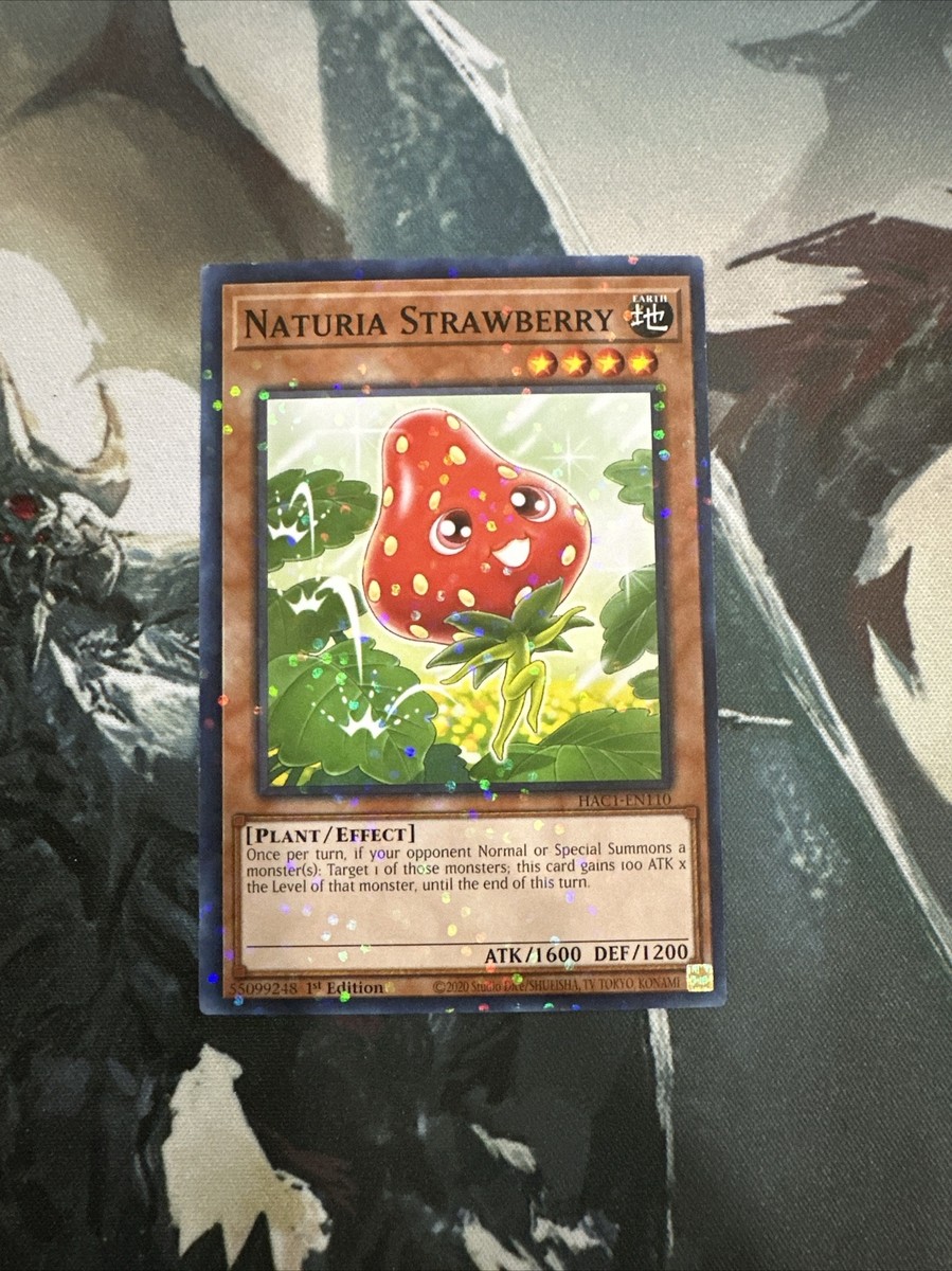 strawberry yugioh card Amazon.com: YU-GI-OH! - Naturia Strawberry (BP01-EN210) - Battle Pack: Epic  Dawn - Unlimited Edition