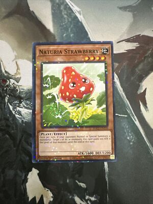 strawberry yugioh card Yu-Gi-Oh! - Naturia Cherries (STBL-EN030) - Starstrike Blast - Unlimited Edition Target 1 of those monsters Carta Yu-Gi-Oh! Naturia Strawberry -