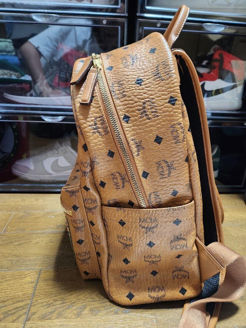 A Bathing Ape x MCM collaboration BACKPACK Shark Stark Used
