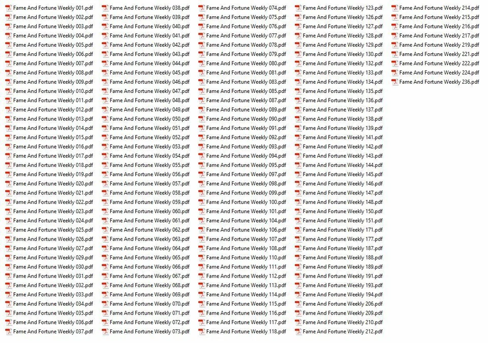 FAME AND FORTUNE WEEKLY Magazine 661 Choice Issue Collection USB - Image 3 of 4