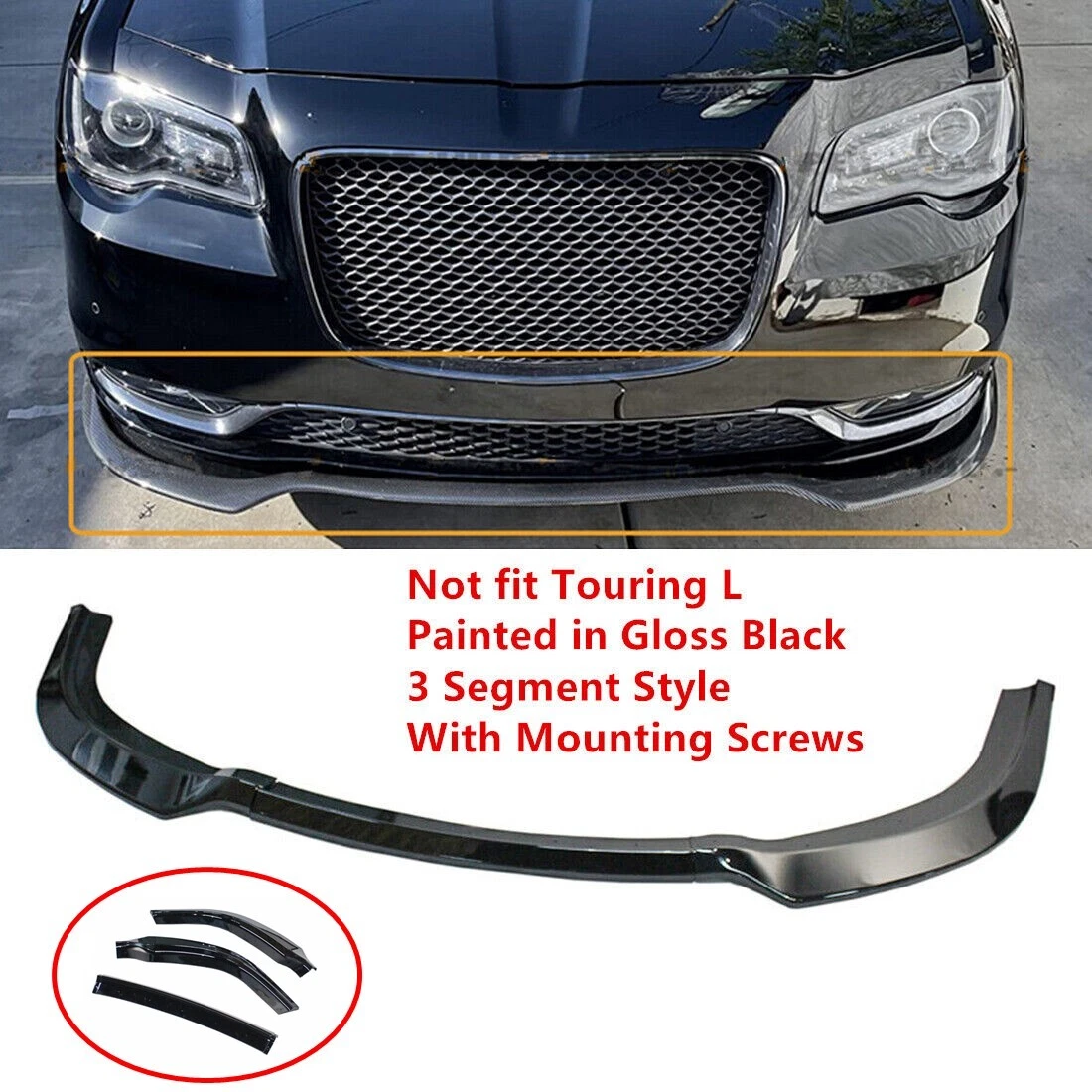 2015 chrysler 300 s front deals bumper