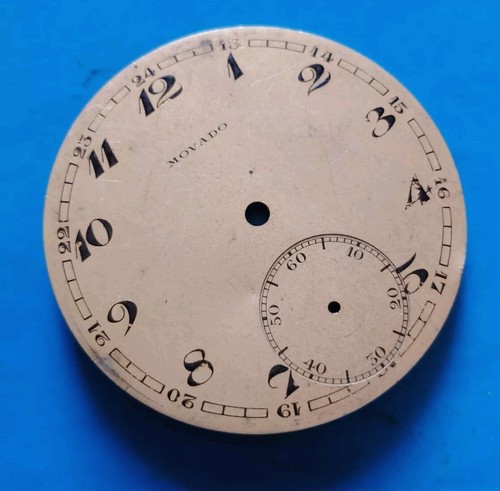 Movado Swiss Vintage Dials from Pocket watch.Metal - Picture 9 of 14