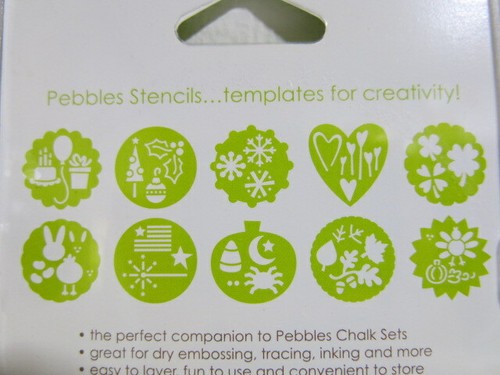 Craft Supply Scrapbooking Pebbles Stencils Templates Card Making - Picture 5 of 18