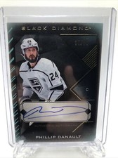 2021-22 Upper Deck Black Diamond #BDB-PD Phillip Danault Authentic Autograph /99
