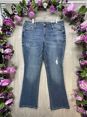 Sonoma Bootcut Jeans Size 16 R Womens NEW With Tags Blue Denim Mid Rise Everyday