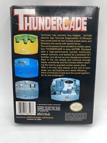 Thundercade Nintendo NES CIB Complete Nice Condition.