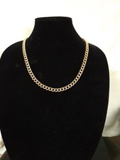 23 POLLICI PLACCATO ORO 24 K. (COLLANA CATENA A MAGLIE) 6 MM