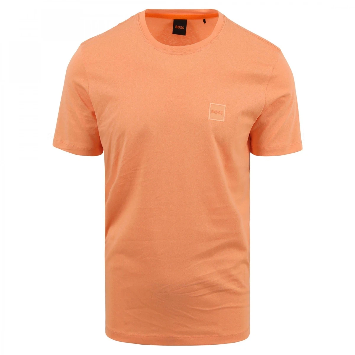 Hugo Boss Tales Plain T Shirt Soft Orange 833 50472584 eBay