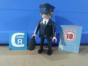 playmobil piloto avion