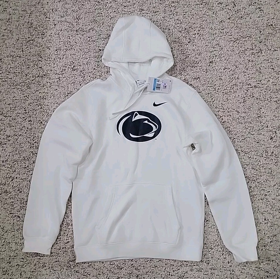 white penn state hoodie nike