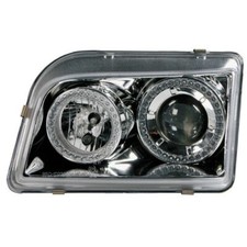 Coppia fanali anteriori cromo Angel Eyes Renault Clio dal 09/1990 al 02/1996