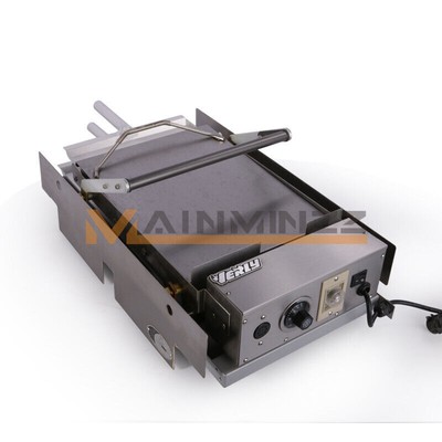 One HB-05 Double Hamburger Machine Hamburger Grill Bun Toaster 220V New #F8