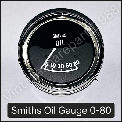 #ad Smiths Replica Electrical oil pressure Gauge 52 mm 2 1 16 inch BC $14.38