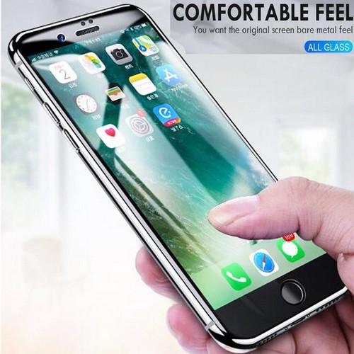 Full Tempered Glass Cover Film Protector For iPhone 13 12 Pro Max 11 XS XR 8 7 X - Picture 10 of 17