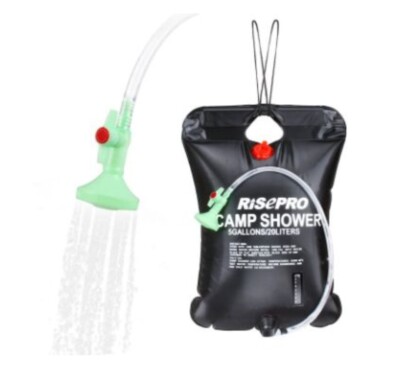 RISEPRO 5 Gallonen 20L Solar Duschsack Heizung Camping Duschsack Temperatur In