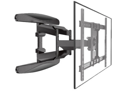 Full Motion TV Mount bracket with Articlating MAX  600x400/150lbs/ for 40-85