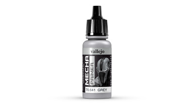 (488,82 /1l) Vallejo Mecha Color 641 Primer Grey 17ml Airbrushfarbe