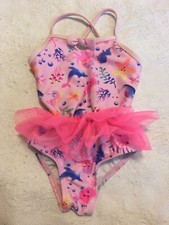 Wonder Nation Toddler Girls 1Pc Swimsuit Size 3T