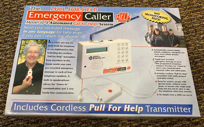 Pull-for-Help Emergency Caller Automated Call for Help System Model ...