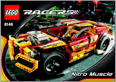 Lego Nitro Muscle 8146 Racers Minifigure Building Set 673419092128