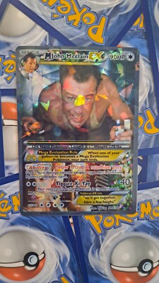 hard to get pokemon cards Die Hard Pokemon Card - John McClain