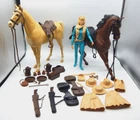 1960s Orig Marx Johnny West Best Of The West Josie & Pancho W Accessories TF1099