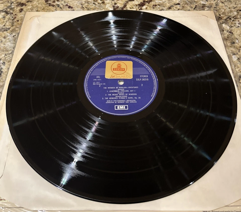 SXLP 30210 - THE WONDER OF KARAJAN LP NM/NM IMPORT EMI ENGLAND - Image 4 of 4
