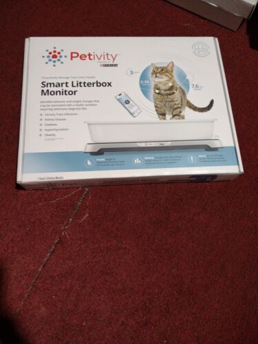 Petivity Smart Litterbox Monitor System PLBMCTPV1 NEW SEALED