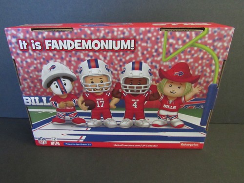 NEW Little People Collector Buffalo Bills Alternate Red Jersey Figures Series 2 - Picture 3 of 4