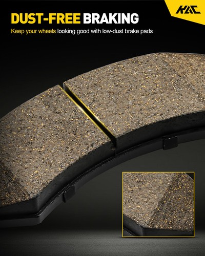 Kit de pastillas de freno delanteras de cerámica para Hyundai Sonata 2011-2015 Kia Optima 2011-2016 - Imagen 4 de 12