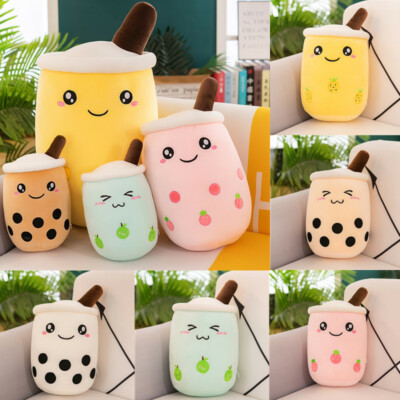 Hochwertig Bubble Tea Boba Tassen Squishmallow Weiches Geschenk Plüsch Spielzeug