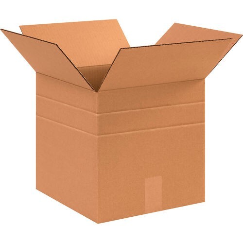 25-Pack 12" x 12" x 12" Multi-Depth Cardboard Corrugated Shipping Boxes Bundle - Picture 13 of 24