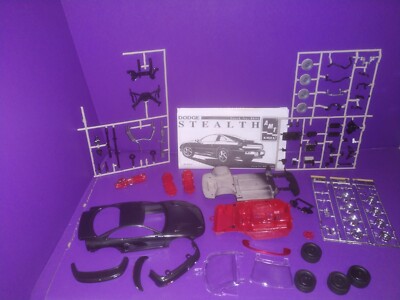 AMT Revell monogram Dodge Stealth Junkyard Parts plastic model