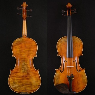 A Fine Master Violin Guarneri del Gesu 1743 Cannone Violin Fantastic Sound W051