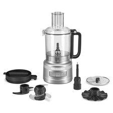 Food Processor 9 Cup Stainless Steel Contour Silver KitchenAid KFP0921