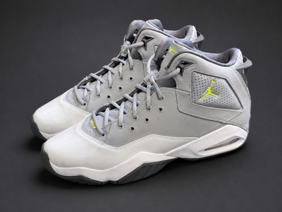 Air Jordan B'Loyal Wolf Grey Volt- Size 12M -  Brand New J's!  with Box