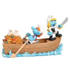 Aqua Della collectible figurine The Smurfs, the pirate ship (2022)