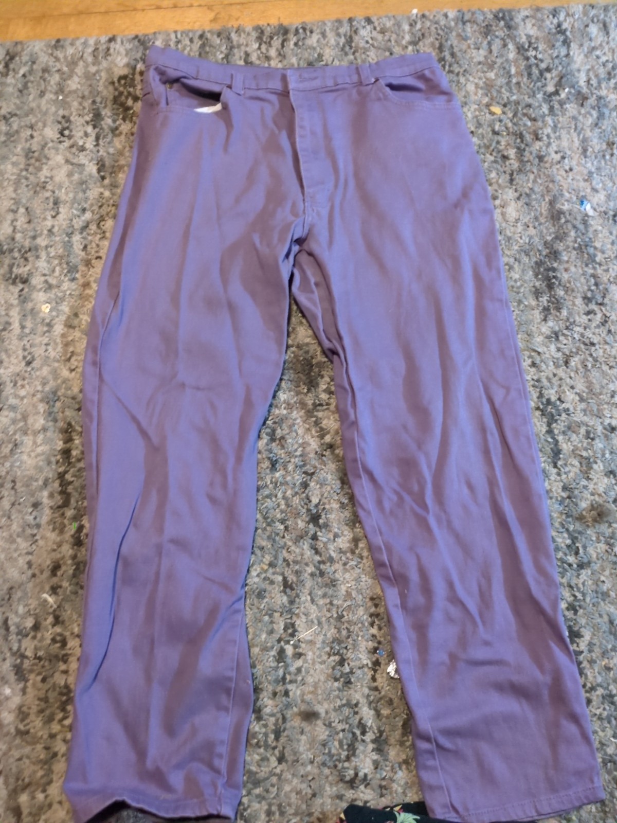 Style & Co Purple Jeans Denim Size 16 Women's Straight Leg