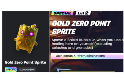  VERY RARE GOLD ZERO POINT SPRITE  | MYTHIC 0.00000039% | INDEX ONLY