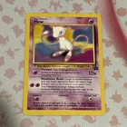 Mew Promo #8 Black Star Promo WOTC 1999-- 2000 Vintage Pokémon Card