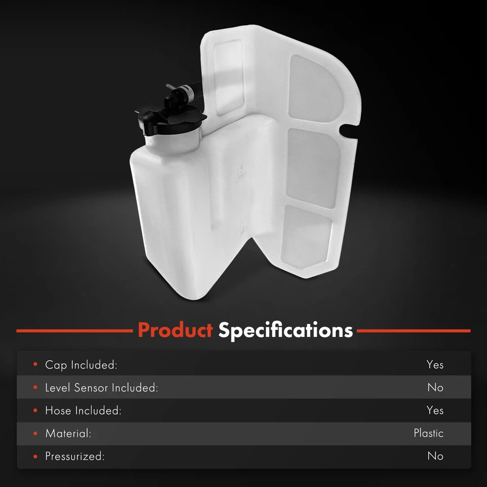 冷却液水库带盖子和软管适用于丰田普锐斯 2001 2002 2003 1.5L 1647021010 — 第 2/4 张图片