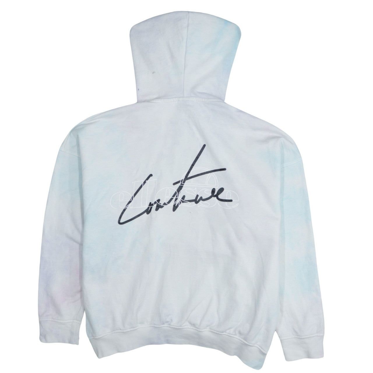 Ellesse White Hoodie Mens S image 2