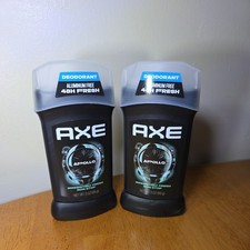  2 Axe Apollo Aluminum Free Deodorant Stick 3 oz.