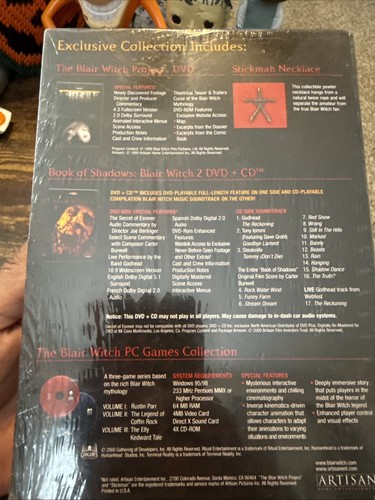 The Blair Witch Experience (DVD, 2001, 2-Disc Set, Doppel-DVD-Set mit Halskette) - Bild 3 von 11